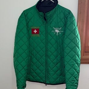 Vintage Polo Ralph Lauren Switzerland Mercer Team quilted jacket